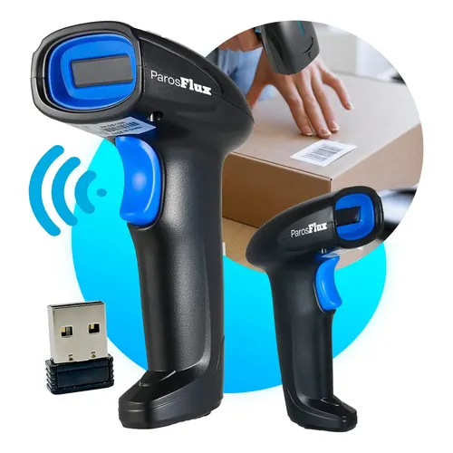 LEITOR DE CÓDIGO DE BARRAS 2D WIRELESS BARCODE ML23 USB+2.4GHZ
