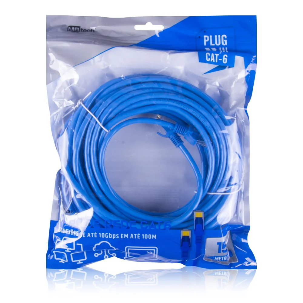 CABO DE REDE CAT6 15M CB-REDE/15M