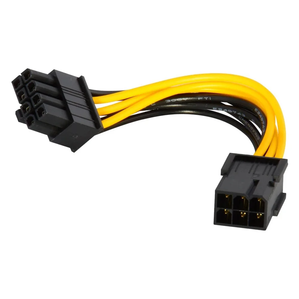 CABO ADAPTADOR DE ENERGIA DE 6 PINOS P 8 PINOS P/ VIDEO PCI-E X16