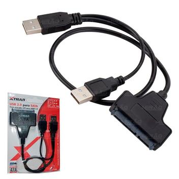 CABO ADAPTADOR USB 2.0 PARA HD SATA 2.5 E 3.5 XT-2150 XTRAD