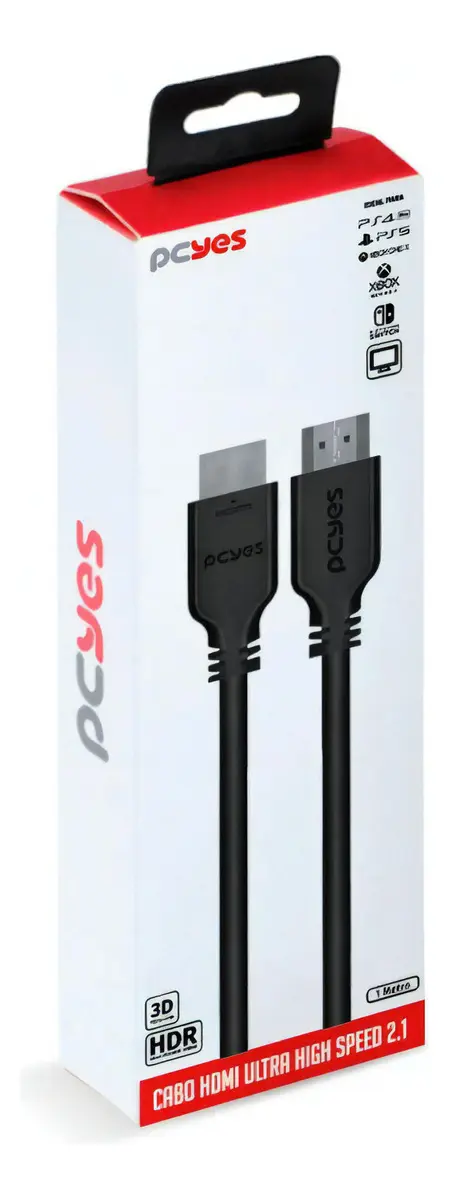 CABO HDMI 2.1 MACHO 1.0M PHM21-1 PCYES