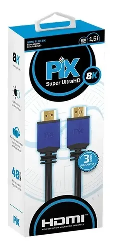 CABO HDMI 2.1 ULTRA HD 8K 3,0M 018-2135 PIX