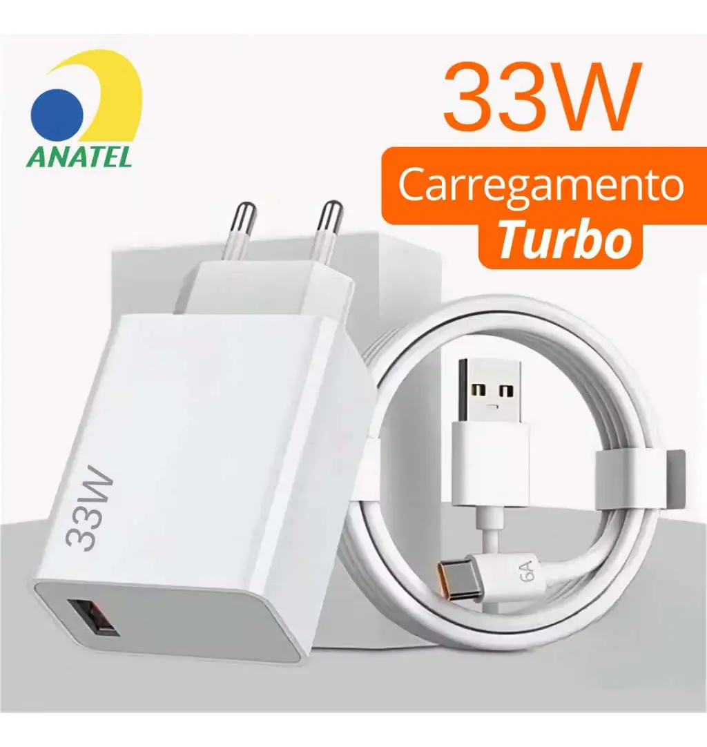 CARREGADOR DE CELULAR LEHMOX TIPO-C TURBO 33W LE-405 TYPEC