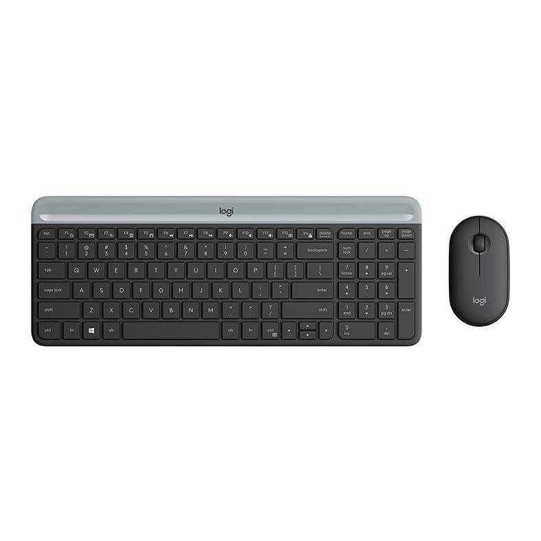 COMBO WIRELESS TECLADO MULTIMÍDIA E MOUSE MK470 PRETO LOGITECH