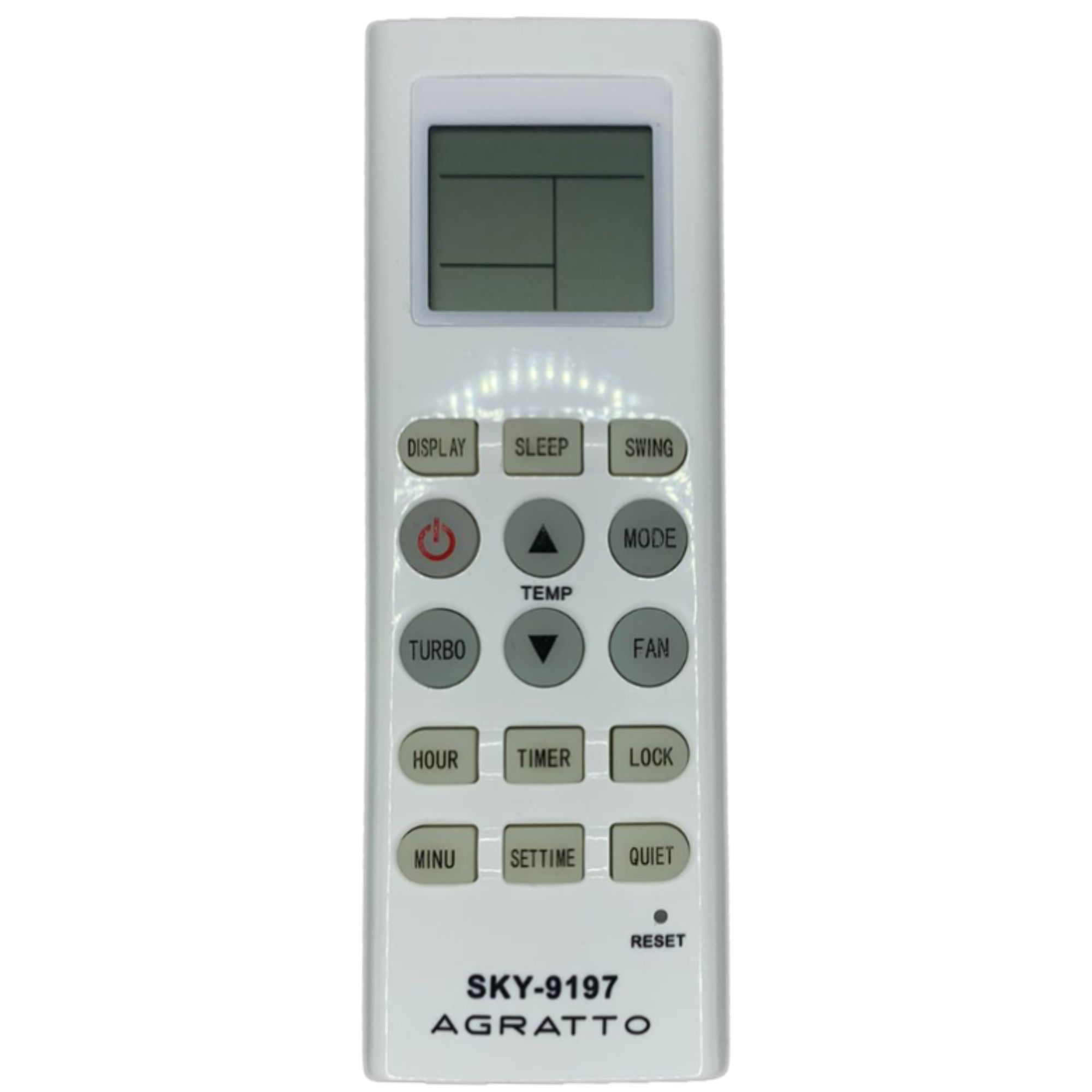 CONTROLE DE AR CONDICIONADO AGRATTO SKY-9197 LINK SKY