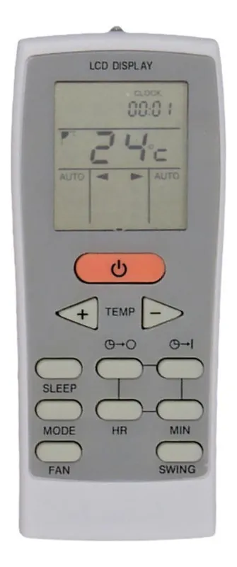 CONTROLE REMOTO AR CONDICIONADO YORK LELONG LE-7069