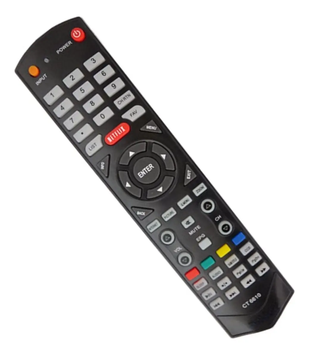 CONTROLE REMOTO TV SEMP TOSHIBA LED/LCD C/ NETFLIX SKY-7010