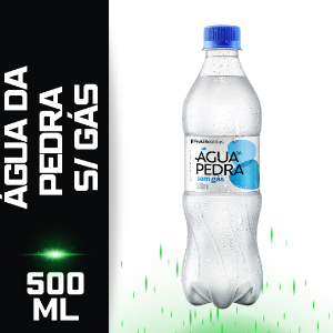 AGUA DA PEDRA 500ML S/GAS