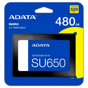 HD SSD 480GB SATA3 SU650 ASU650SS-480GT-R ADATA
