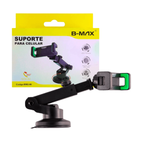 SUPORTE CELULAR VEICULAR VENTOSA B-MAX BMG-66
