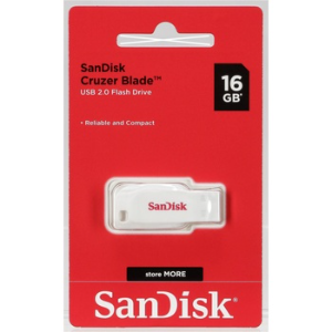 PENDRIVE 16GB SDCZ50C-016G-B35W BRANCO SANDISK