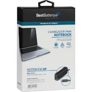 CARREGADOR FONTE NOTEBOOK BB20-HP19-3_001210 19.5V 4.62A PINO LONGO 4.8MM X 1.7MM- HP - ASUS VIVOBOOK 15 X1502ZA