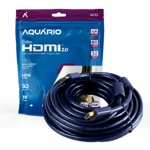 CABO HDMI 2.0 4K UTRA HD 10M 19 PINOS 4K10 AQUARIO