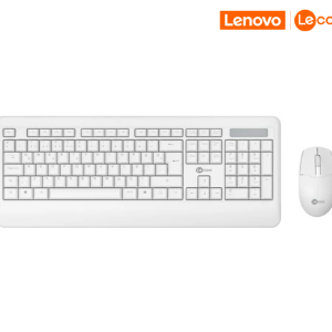 KIT WIRELESS TECLADO E MOUSE KW202 USB BRANCO - LECOO