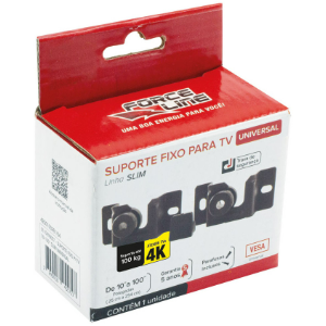SUPORTE FIXO DE TV 0110200027 FORCE LINE