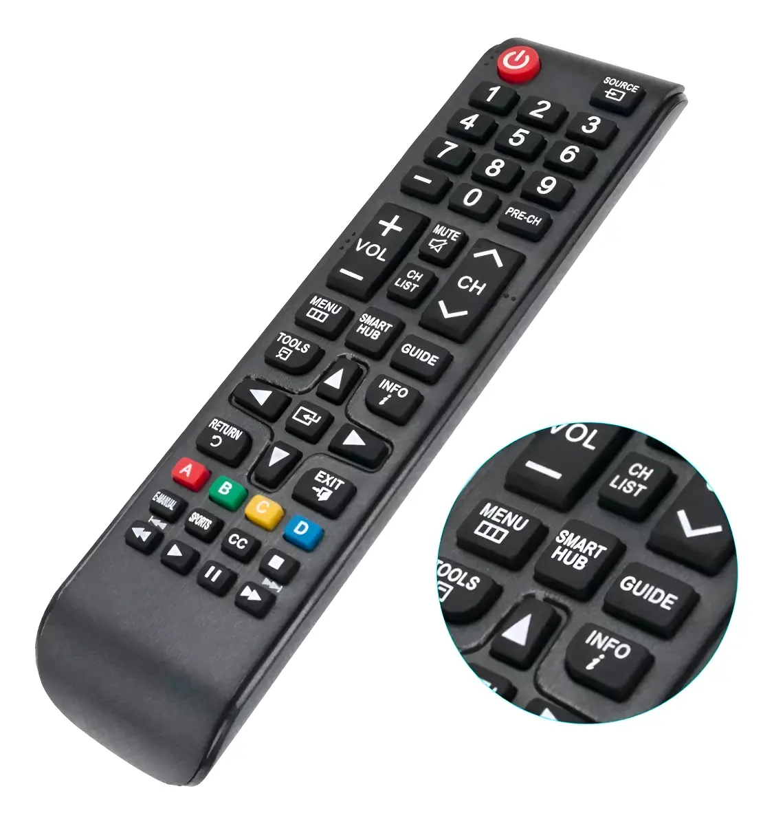 CONTROLE REMOTO TV SMART SAMSUNG/LG LED LE-7044/SKY-8036