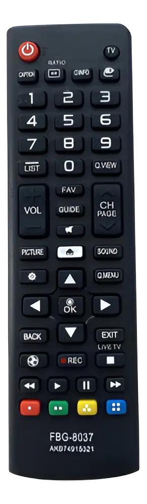 CONTROLE REMOTO TV SMART TV LG - LE-7002 SKY-8037 VC-A8253