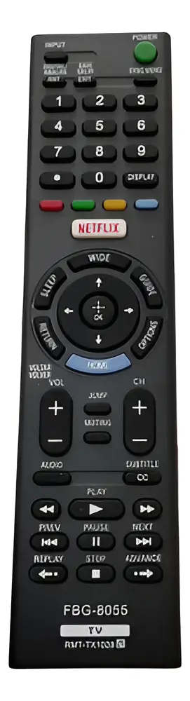CONTROLE REMOTO TV SONY LCD C/NETFLIX RMT-TX1028 MAXX-8055