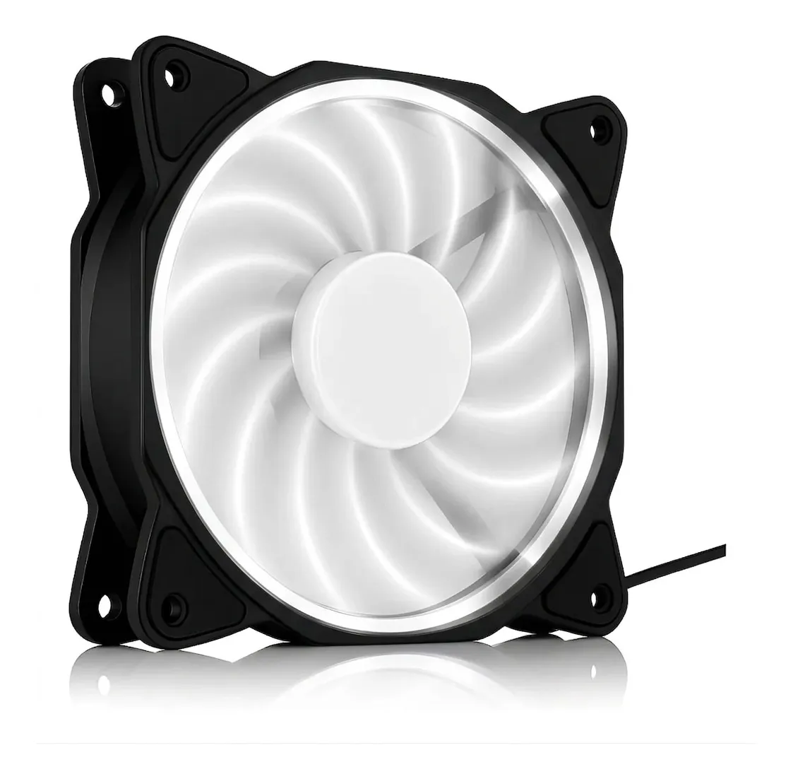 COOLER FAN 120MM DEX DX-12F LED BRANCO