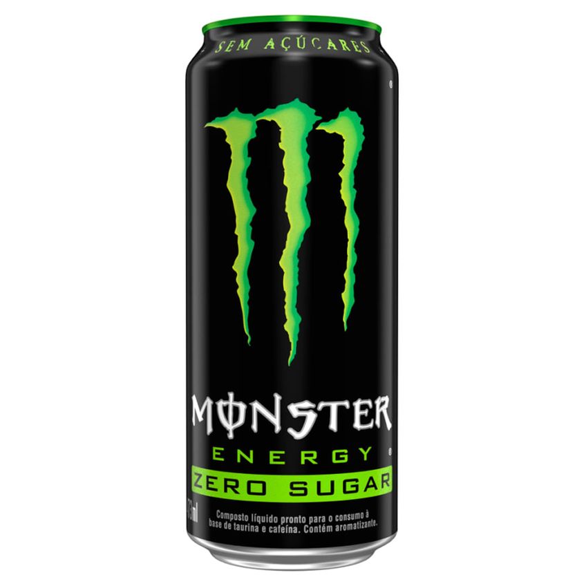 ENERGETICO MONSTER 473 ML Z/ACUCAR TRADICIONAL