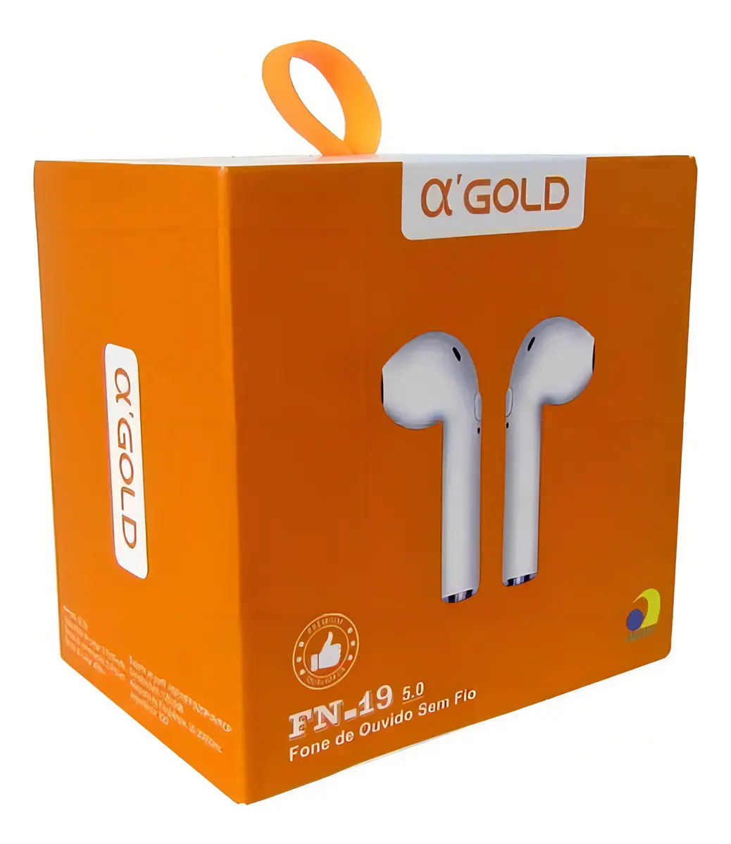 FONE DE OUVIDO BLUETOOTH FN-11 A'GOLD