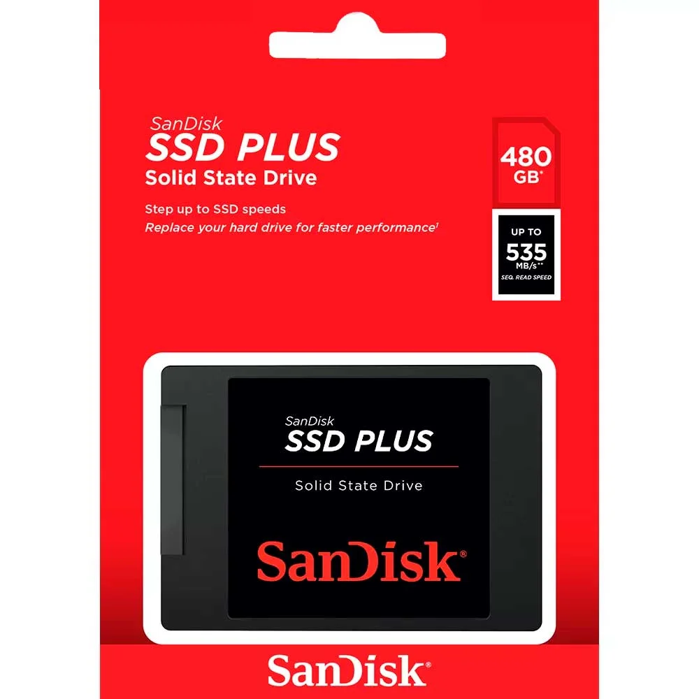 HD SSD SANDISK 480GB SATA PLUS 2,5 SDSSDA-480G-G26