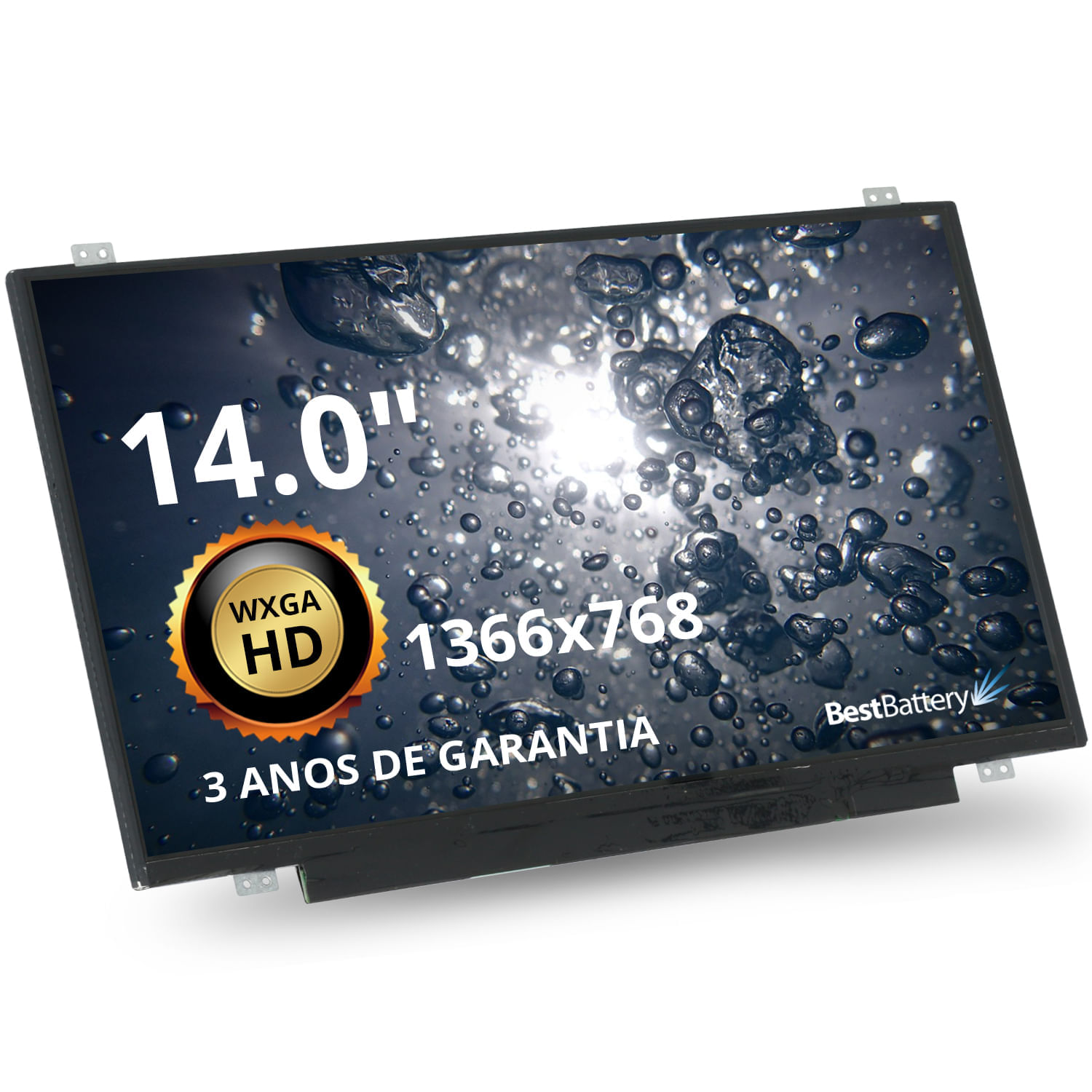 LCD 14.0 1366X768 LED 40P SLIM P/ DELL - DESIGNADO PARA 14.0 LED SLIM B140XTN02.3 B140XW03-V.0