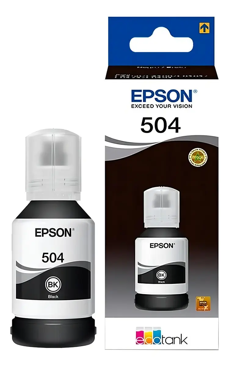 GARRAFA DE TINTA T504120-AL PRETO 127 ML EPSON