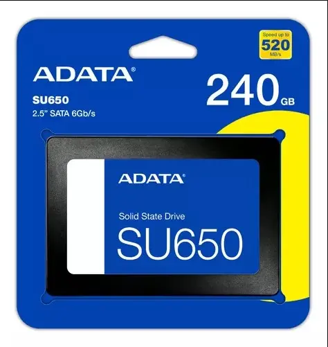 HD 240GB SSD SATA3 SU650 ASU650SS-240GT-R ADATA