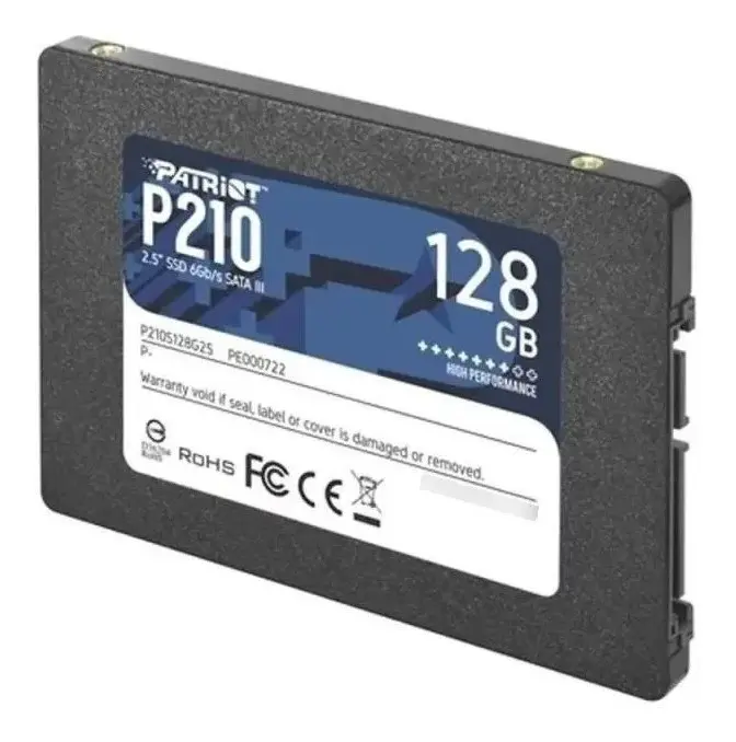 HD SSD 128GB 2.5" SATA 3 7MM P210S128G25 PATRIOT