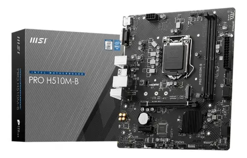 PLACA MAE H510M-B 10O LGA1200 DDR4 M.2 MSI
