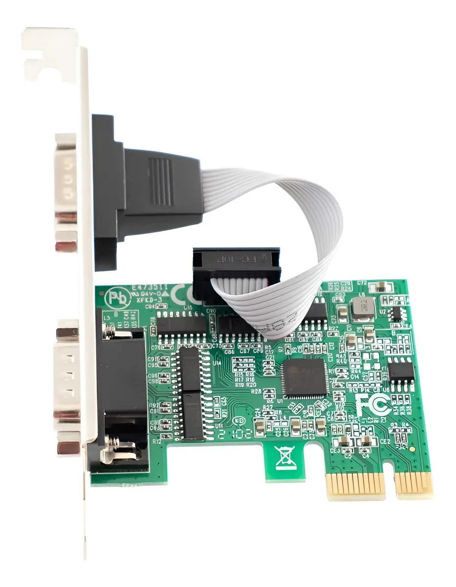 PLACA PCI COM 2 PORTAS SERIAL LOW PROFILE 9044 COMTAC