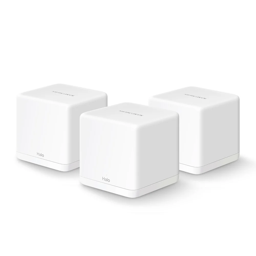 ROTEADOR WIRELESS DUAL BAND AC1300 MESH HALO H30G (3-PACK) MERCUSYS BY TP-LINK