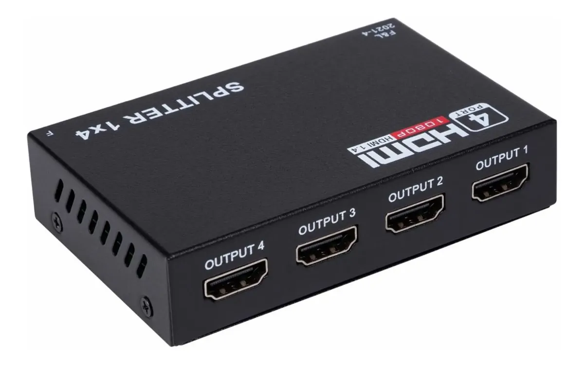 SPLITTER DISTRIBUIDOR HDMI 1X4 DIVISOR FULL HD 1.4 3D 1080P KP-AD142 - KNUP