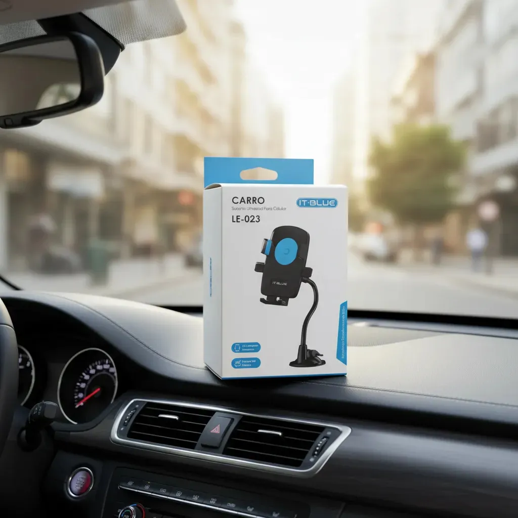 SUPORTE DE CELULAR VEICULAR LE-023-2 IT BLUE