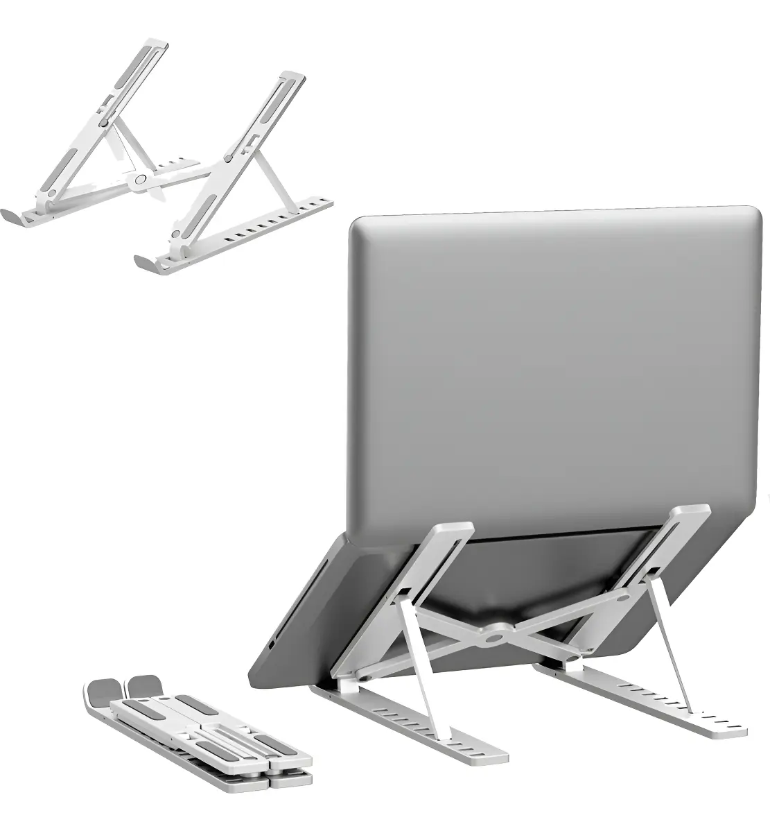 SUPORTE PARA NOTEBOOK EM ALUMÍNIO AJUSTÁVEL DK-173
