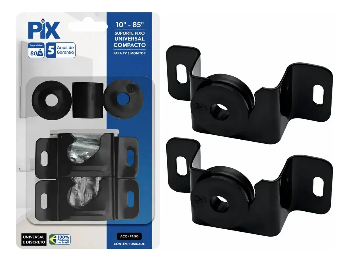 SUPORTE P/TV FIXO UNIVERSAL 10" A 71" PX-01C PIX