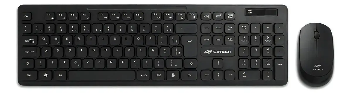 TECLADO E MOUSES WIRELESS K-W10BK C3 TECH