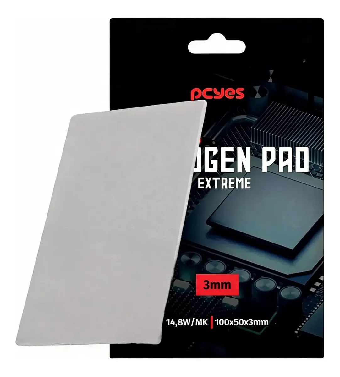THERMAL PAD 100X50X1.0MM 14.8W/MK PCYNPE10148 PCYES