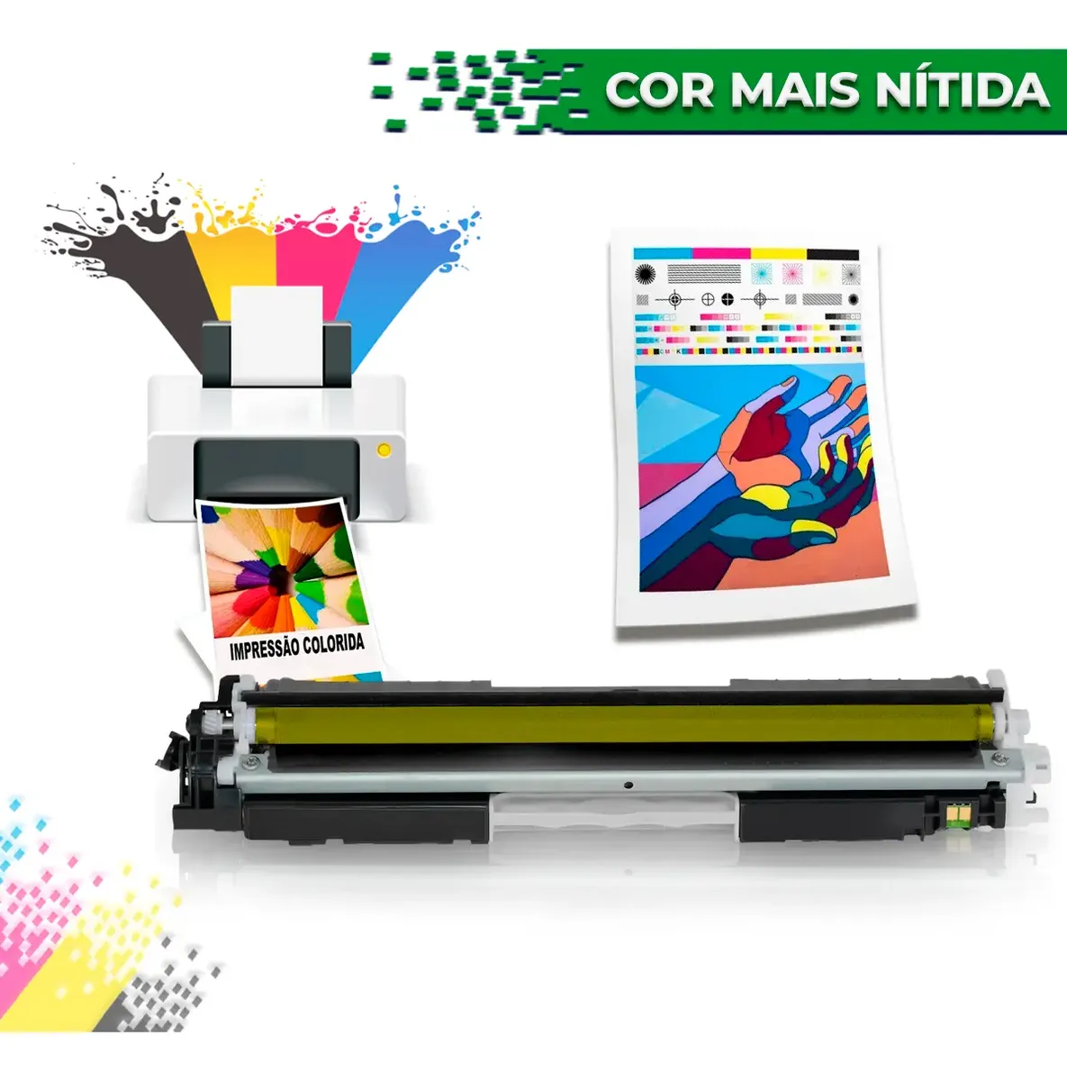 TONER COMPATIVEL CF352A 130A AMARELO BESTPRINT